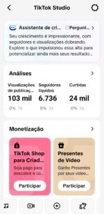 Conta Tiktok BR 🇧🇷 11K | Monetizada | Público feminino | Sem documento e sem restrição | Seguidores Reais - Imagem 3