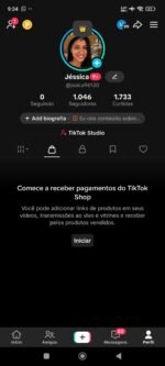 ✅CONTA TIKTOKSHOP ATIVO 🛒 | 1.0 K SEGUIDORES | 1.5 K CURT❤️ | NICHO BELEZA | SEM DOCUMENTOS | 💰 ENGAJAMENTO 18K (28D) - Imagem 2