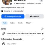 Página do Facebook