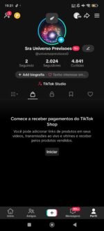 ✅CONTA TIKTOKSHOP ATIVO 🛒 | 2.045 K SEGUIDORES | 4.8 K CURT❤️ | NICHO BELEZA | SEM DOCUMENTOS | 💰 ENGAJAMENTO 30K (28D) - Imagem 2