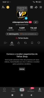 CONTA TIKTOK SHOP DISPONÍVEL 🔥 9290 Seguidores - Imagem 2
