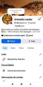 Facebook 61K de Seguidores