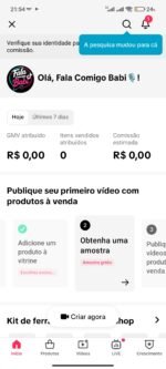 CONTA TIKTOK 1.500 SEGUIDORES COM NICHO,PRONTA PARA USAR TIKTOK SHOP,PAREI POIS NÃO TENHO TEMPO. - Imagem 2