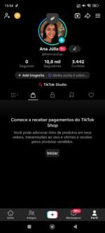 ✅CONTA TIKTOKSHOP ATIVO 🛒 | 10 K SEGUIDORES | 3,4 K CURT❤️ | NICHO BELEZA | SEM DOCUMENTOS | 💰 ENGAJAMENTO 13K (28D) - Imagem 2