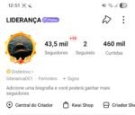 CONTA KWAI MONETIZADA COM 43 MIL SEGUIDORES