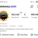 CONTA KWAI MONETIZADA COM 43 MIL SEGUIDORES
