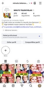 🔴 INSTAGRAM 40K | TV & Novelas 💥 CRESCIMENTO ORGÂNICO! 💥