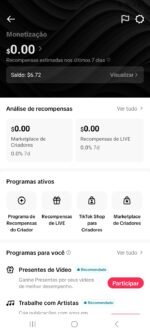 Conta TikTok Monetizada + TikTok Shop + Recompensas - Imagem 2
