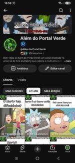 Canal de Clips Cartoon de Rick e Morty