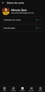 CANAL YOUTUBE 1.000+ INSCRITOS | 60 MIL+ VIEWS | NICHO ANIME/QUIZ | ATIVO E SEM STRIKES - Imagem 5