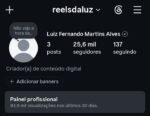 INSTAGRAM 25,6K SEGUIDORES ORGÂNICOS 🇧🇷 | Vai com e-mail de criação | conta sem restrições