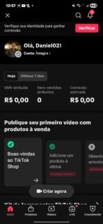 🔥 CONTA TIKTOK SHOP ATIVADO + 2.000 SEGUIDORES REAIS | PÚBLICO FEMININO - Imagem 2