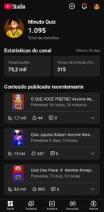 ​🔥 CANAL DE ANIME PRONTO (+1K INSCRITOS) | 75K VIEWS/MÊS | ZERO VIOLAÇÕES - Imagem 2