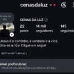 Instagram 14K seguidores orgânicos🇧🇷 | +500K views último 30 dias🚀 | Com e-mail de criação✅️