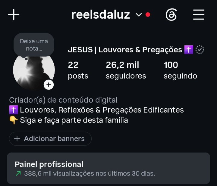 Screenshot_20260815_132618_Instagram INSTAGRAM 26,2K SEGUIDORES ORGÂNICOS 🇧🇷 - Imagem 1