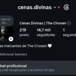Instagram 14,7K seguidores brasileiros 🇧🇷 | Subindo rápido 📈 | Com e-mail de criação
