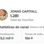 Canal do YouTube relacionado a monetizacao e investimento