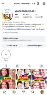 🔴 INSTAGRAM 42K | TV & Novelas 💥 ALTO ENGAJAMENTO! 💥