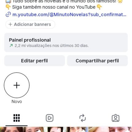 🔴 INSTAGRAM 42K | TV & Novelas 💥 ALTO ENGAJAMENTO! 💥