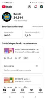 CANAL DO YOUTUBE