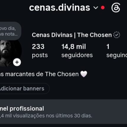 Instagram 14,8K seguidores orgânicos 🇧🇷 | Subindo 📈 | Com e-mail de criação