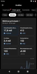 ✅CONTA TIKTOKSHOP ATIVO 🛒 | 1.080 K SEGUIDORES | 2.1 K CURT❤️ | NICHO BELEZA | SEM DOCUMENTOS | 💰 ENGAJAMENTO 17K (28D) - Imagem 4