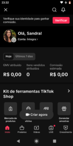 ✅CONTA TIKTOKSHOP ATIVO 🛒 | 1.080 K SEGUIDORES | 2.1 K CURT❤️ | NICHO BELEZA | SEM DOCUMENTOS | 💰 ENGAJAMENTO 17K (28D) - Imagem 3