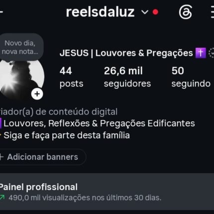 INSTAGRAM 26,6K SEGUIDORES ORGÂNICOS 🇧🇷 | SUPER ENGAJADA 🔥🚀