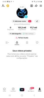 CONTA TIKTOK MONETIZADA BR 100K+ SEGUIDORES