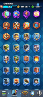 Conta de Clash Royale 7800 Troféus - Imagem 3
