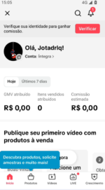 CONTA TIKTOK SHOP AFILIADOS BRASIL | 964 SEGUIDORES REAIS - Imagem 3