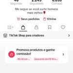 Conta Tiktok shop BR 🇧🇷 | 👤 Público feminino | 🚨 Sem documento e sem restrição | Seguidores 100% reais