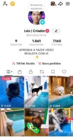 Conta TikTok Shop – 1.861 Mil Seguidores / (SEM DOCUMENTO)