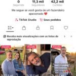 Conta de TikTok com 11k de seguidores Shop ativo e sem documentação