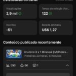 CANAL MONETIZADO 9MIL INSCRITOS