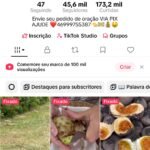 🔥🚀 VENDA COMBO 3 CONTAS TIKTOK 1 DE BRINDE COM ALTO CRESCIMENTO VIRAL 46K/10K/10K Brinde Tiktok 7k🔥