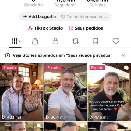 Conta de TikTok Monetizada e com Shop ativo e sem documentação 17K de Seguidores