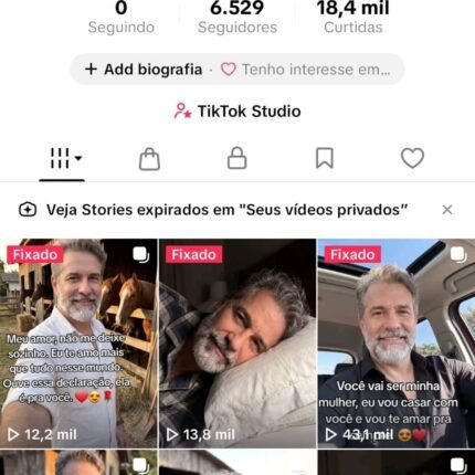 Conta de TikTok 6K+ com Shop ativo e sem documentação