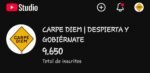 Canal (espanhol-mexicano) sem strike, sem contestação, sem advertência nenhuma ele está flopado porém monetizado.