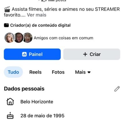 Facebook 421k MONETIZAÇÃO GERAL, zero restrição e conta de pagamento pronta pra preencher dados. Promocional só hoje de