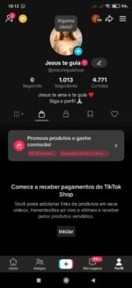 Conta com SHOP ATIVO! 1K+ de seguidores, conteúdo viral e bastante enagajado. Sem documentos e podendo alterar nome e usuário.