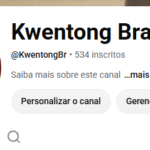 Canal youtube com 534 Inscritos | Ideal para Projetos Iniciais