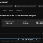 Canal BR de Finanças Monetizado 18k inscritos