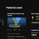 Canal Dark Sem Monetização Com 1k de inscritos