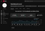 Canal Fazendo do Youtube R$1700 em 30 Dias, 1500 em Média Por Mês