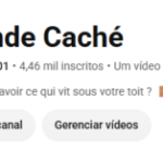 Canal Youtube Francês Limpo com 4.460 Inscritos | Pronto para Usar