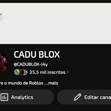 Canal YouTube 35K 🔥