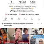 Tik tok 78 mil seguidores