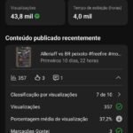 Canal no YouTube 1017 inscritos freefire
