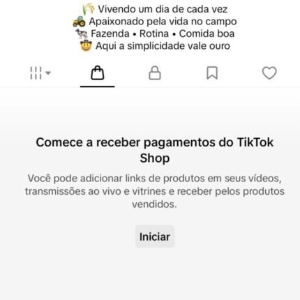Tiktokshop ativado , sem restrições
